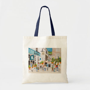 Jessies Dairy in Mousehole Tote Bag