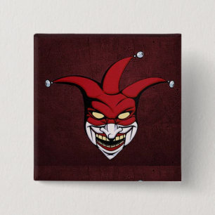 JESTER 2 INCH SQUARE BUTTON