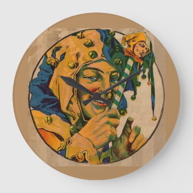 jester from the 1920s large clock (Front)