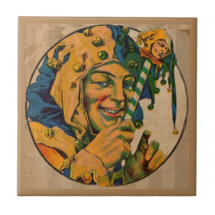 jester from the 1920s tile