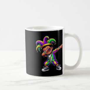Jester Hat Mardi Gras Shirts Dabbing Boys Kids New Coffee Mug