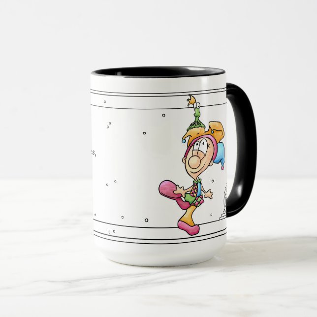 Jester "If all the Toads" Mug (Front Right)