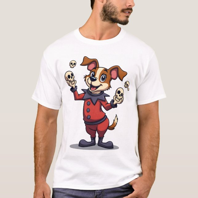 Jester Jack Russell T-Shirt (Front)