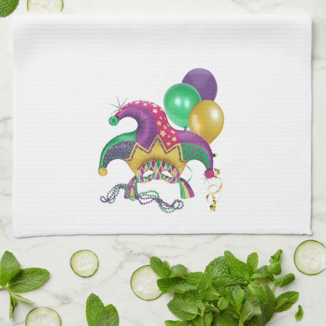 Jester Kitchen Towel (Folded)