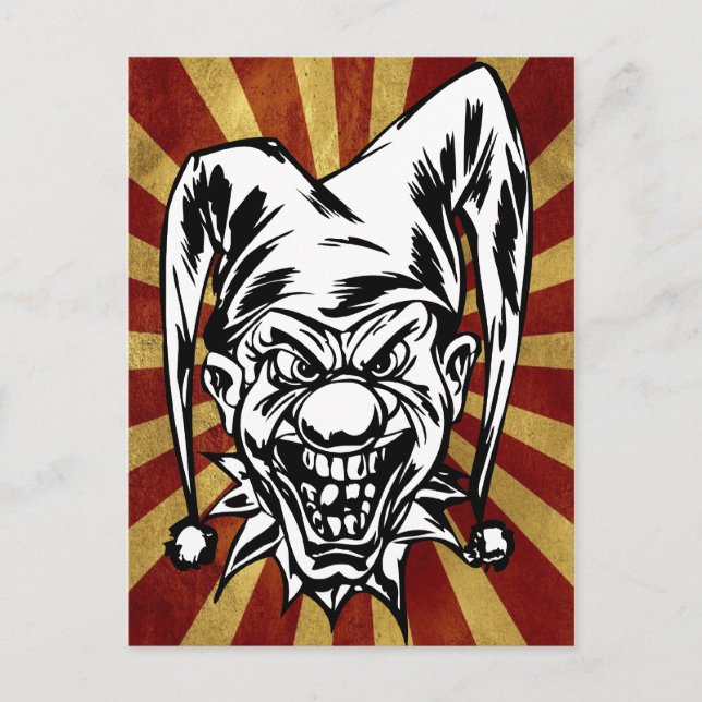 Jester Postcard (Front)