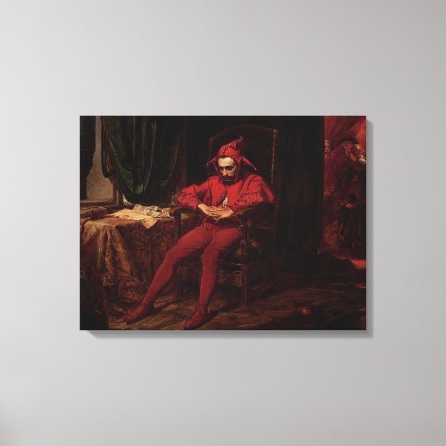 Jester Stanczyk Jan Matejko Art Canvas Print (Front)