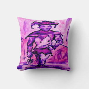 Jester Throw Pillow