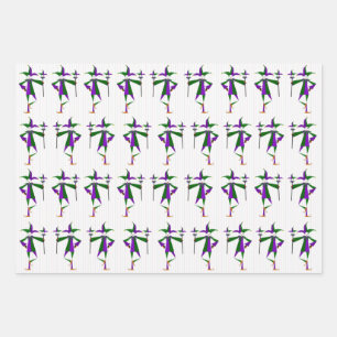 Jester Wrapping Paper Sheets