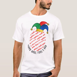 Jesters Hat April Fool's Day Photo  T-Shirt