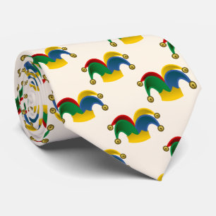 Jesters Hat April Fool's Day Tie