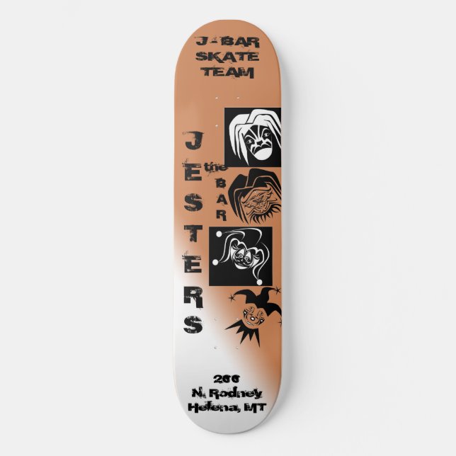 Jesters Skate Team Skateboard (Front)