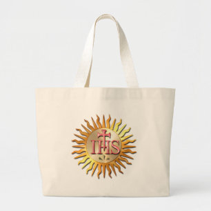 Jesuit Seal Large Tote Bag