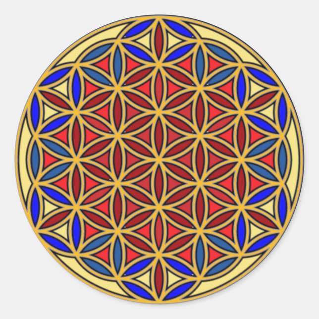 Jesus10 Classic Round Sticker (Front)