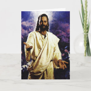 Jesus 2 Greeting card