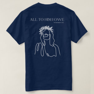 Jésus A Tout Payé, T-shirt imprimé blanc
