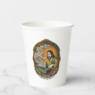 Jesus Accidental 100 Colour Copies Printer Mistake Paper Cups