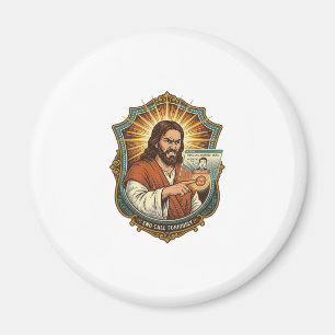 Jesus Accidental Video Call Dial Social Media Pani Magnet