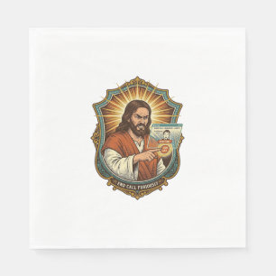 Jesus Accidental Video Call Dial Social Media Pani Napkin