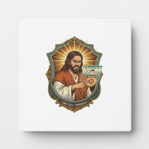 Jesus Accidental Video Call Dial Social Media Pani Plaque