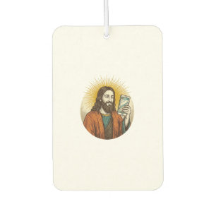 Jesus Accidental Video Instead Of Photo Camera Fai Air Freshener
