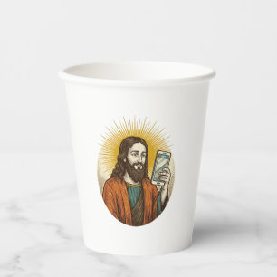 Jesus Accidental Video Instead Of Photo Camera Fai Paper Cups