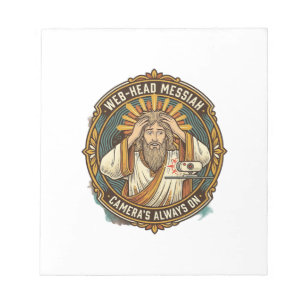 Jesus Accidental Video On Bedhead Morning Meeting  Notepad