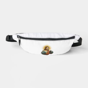 Jesus Accidentally Adding Too Much Weight Gym Fail Fanny Pack