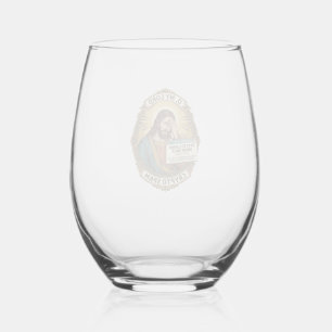 Jesus Added Spam Crypto Group Chat Annoyance Humou Stemless Wine Glass