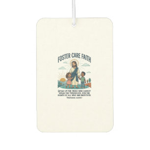 Jesus Adoption Foster Care Graphic Tee Christian A Air Freshener