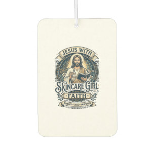Jesus Aesthetician Skincare Vintage Shirt Christia Air Freshener
