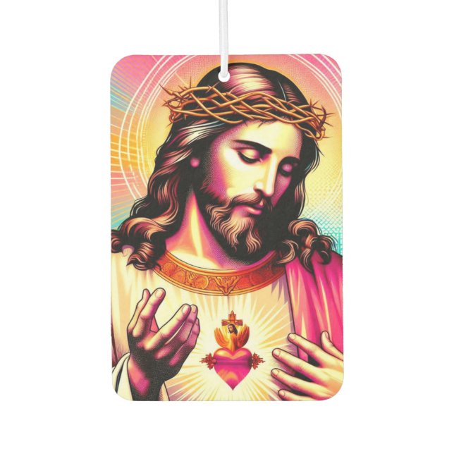 Jesus Air Freshener! Air Freshener (Front)