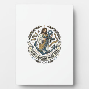 Jesus Anchor Hope Seal Jesus Anchor Hope Seal Chri Plaque