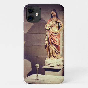 Jesus and a Single White Rose iPhone 11 Case