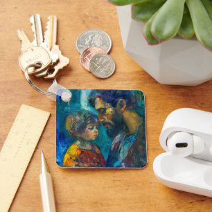 Jesus and Child Keychain