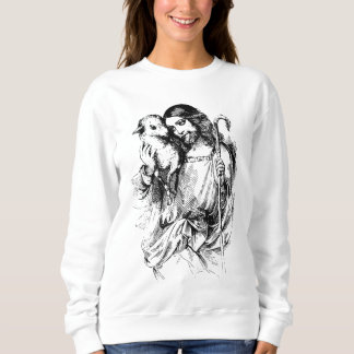Jesus and lamb sweatshirt