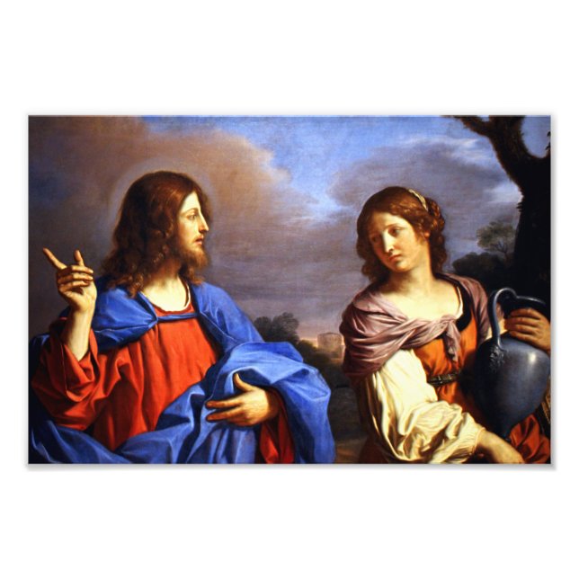 Jesus and Mary Magdalene Photo Print (Front)