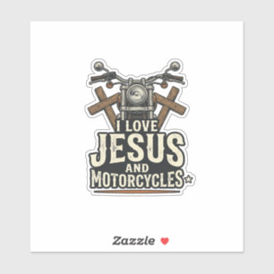 Jesus and Motorcycles Vintage Christian Biker Desi