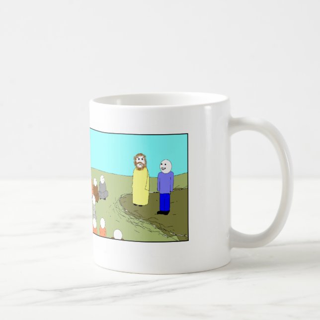 Jesus and the Interpreter 1 Coffee Mug (Right)