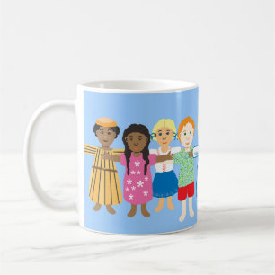 Jesus and the little children coffee mug