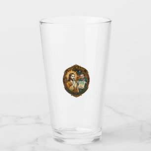 Jesus Angry Neighbour Noise Complaint Loud Party C Glass