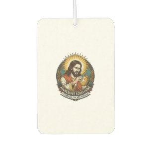 Jesus Annoying Peeling Sticker Paper Residue Shop  Air Freshener