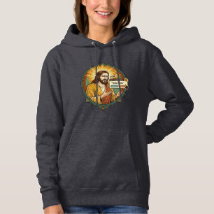 Jesus Annoying Software Update Pop Up Office Humou Hoodie