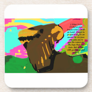 Jesus answer coaster