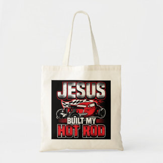 Jesus Antichrist I Devil Pentagram Goat Flower Tote Bag