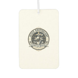Jesus Apothecary Christian Healing Jesus Apothecar Air Freshener