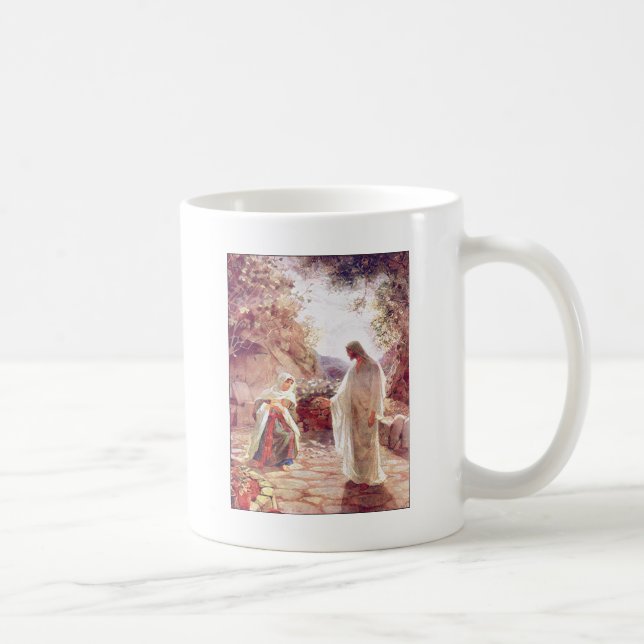Jesus Appears To Mary Magdalene Coffee Mug (Right)