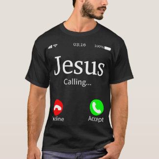 Jésus appelle Christian TShirt 2