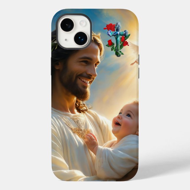 Jesus art Case-Mate iPhone case (Back)