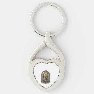 Jesus Art Deco Gospel Jesus Art Deco Christian Fai Keychain