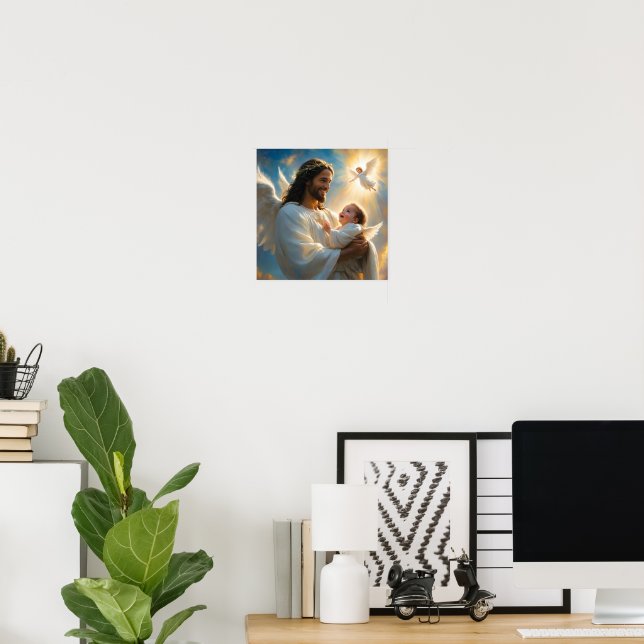 Jesus art poster (Home Office)